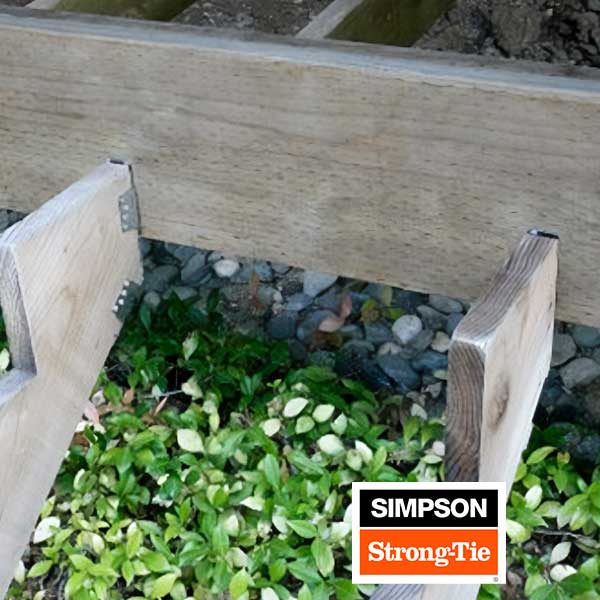 Simpson Strong-Tie LSCZ Adjustable Stair Stringer Connectors