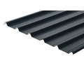 Cladco 32/1000 Box Profile PVC Plastisol Coated 0.7mm Metal Roof Sheet (Slate Blue) - All Sizes
