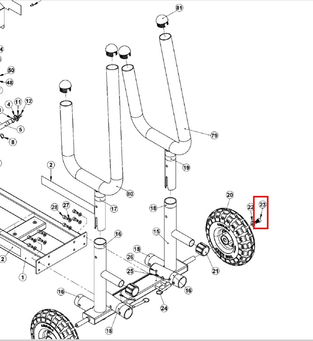 Xebex XT3 Sled PARTS