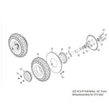 SLD-XT3-PT-93FWAsy: Front Air Wheel Assembly 10"