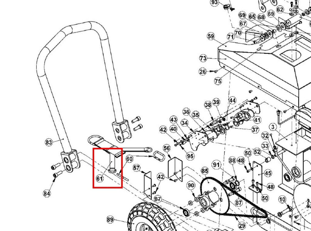 Xebex XT3 Sled PARTS
