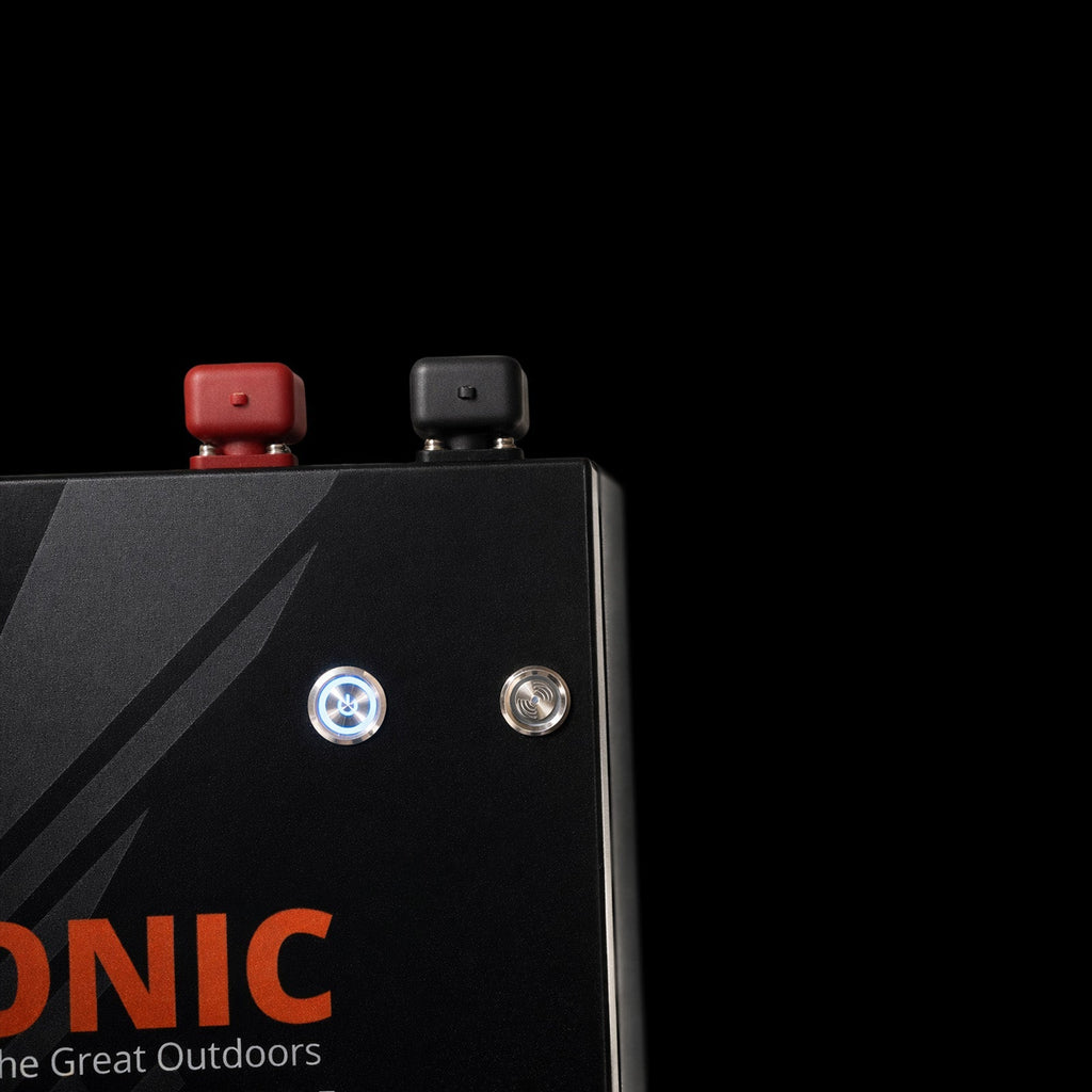 Exotronic 12V 100Ah Alpha Slimline Smart Bluetooth Lithium Battery