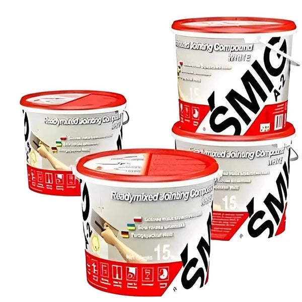 SMIG A-2 Ready Mixed Jointing and Finishing Compound - White x 15Kg