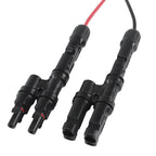 Solar T Branch Female and Male Connector