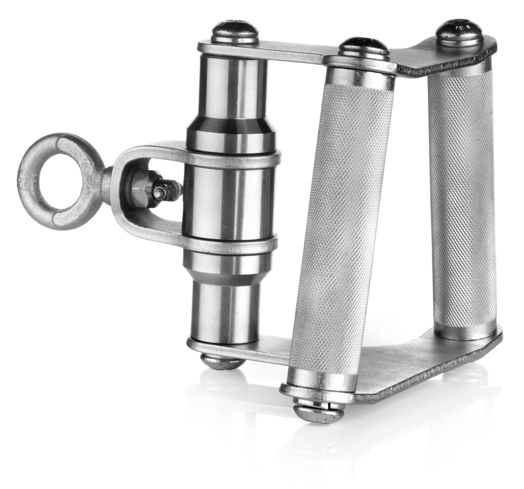 Solid Steel Seated Row Chinning Handle Cable Attachment
