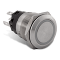 Sierra Push Button Switch, Green Halo AV10030G