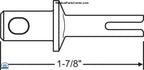 SP40001 - Hoppe Thumb Turn Shaft Bushing Washer and Spindle Fork Thumb Turn ShaftKit