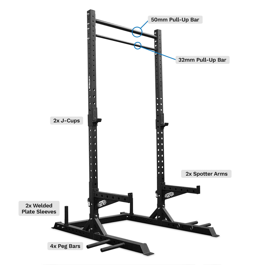 Builder® Guillotine Squat Rack and Pull-Up Bar Combo