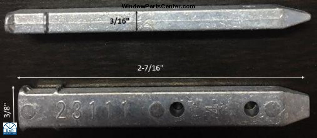 SS20013 - Pivot Bar for SuperSeal Single Hung Window