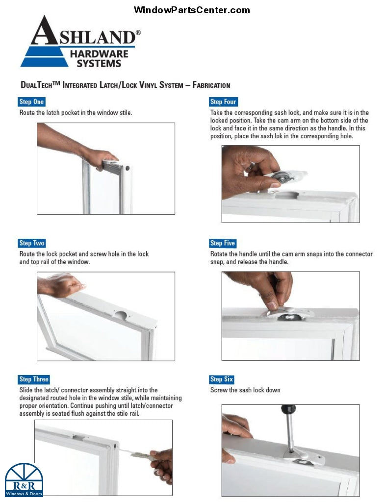 SS20017 - Tilt and Lock Latch Assembly
