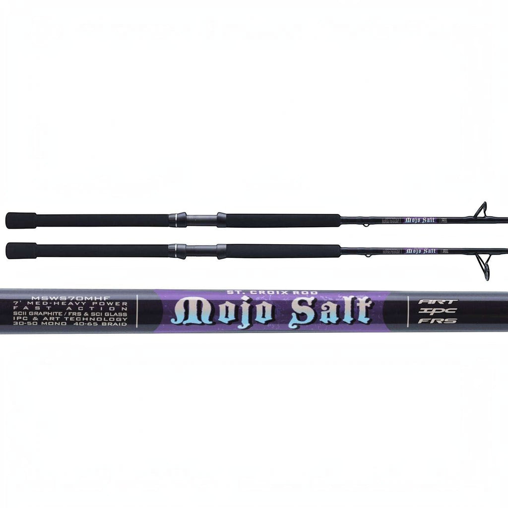 St. Croix Mojo Salt Conventional Rods