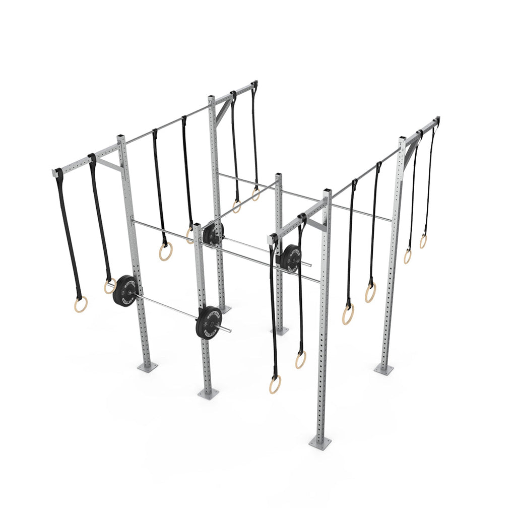 Galvanized Freestanding Expandable RMU 12' Height Pull-Up Rig