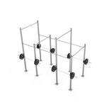Galvanized Freestanding Expandable RMU 12' Height Pull-Up Rig
