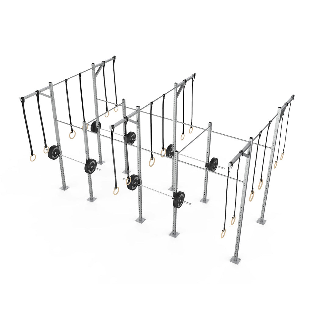 Galvanized Freestanding Expandable RMU 12' Height Pull-Up Rig