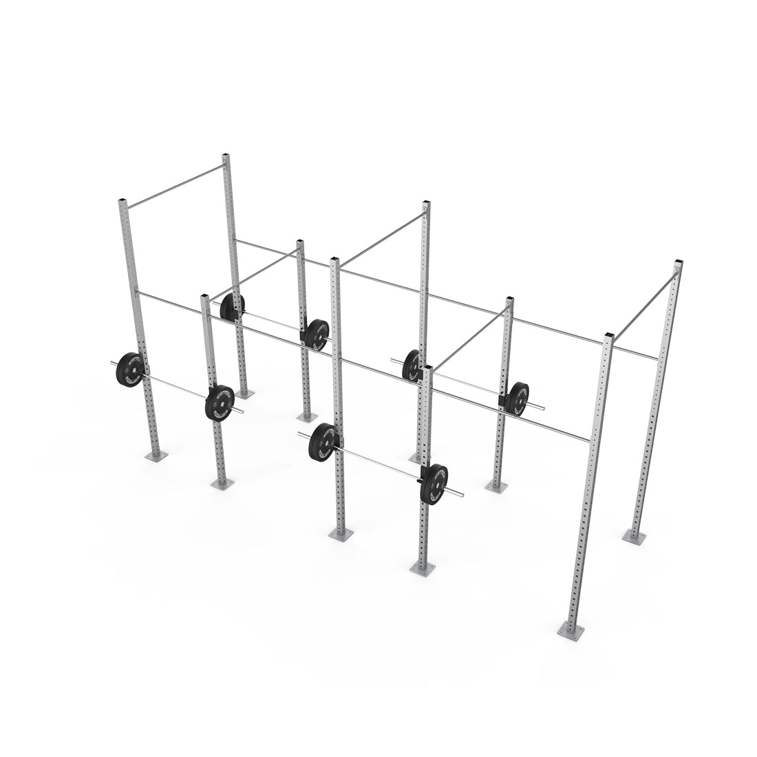 Galvanized Freestanding Expandable RMU 12' Height Pull-Up Rig