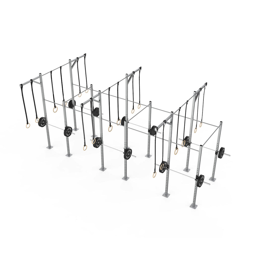 Galvanized Freestanding Expandable RMU 12' Height Pull-Up Rig