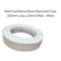 Stove Rope Seal Tape - 25mm Wide - Priced per 1/2 Metre (500mm)