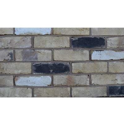 Imperial Stratford Weathered Yellow Stock Reclaimed Facing Brick 68mm x 230mm x 105mm - Sample