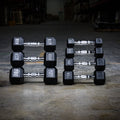 PRx Rubber Hex Dumbbells