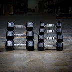 PRx Rubber Hex Dumbbells