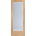Suffolk Original 1 Light Pre-Finished Internal Door with Clear Etched Glass