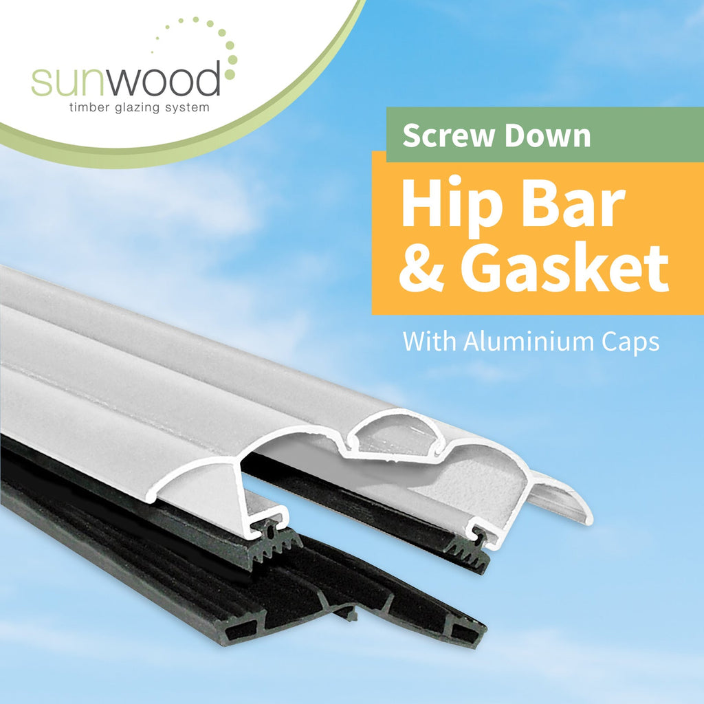 Sunwood Screw-Down Glazing Hip Bar