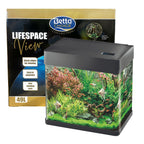 Betta Choice 49L Aquarium with LED & 3-Stage Filter