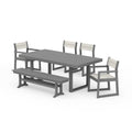 EDGE Sling 6-Piece Dining Set with Bench