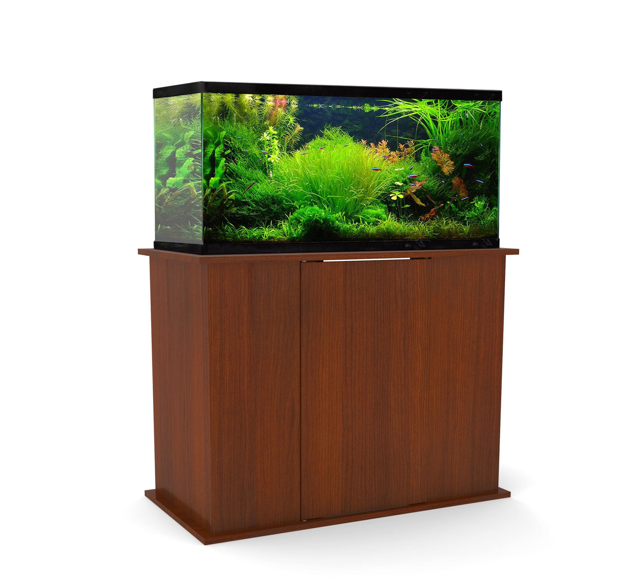 Aquatic Fundamentals 50-65 Gallon Serene Cherry Upright Aquarium Stand