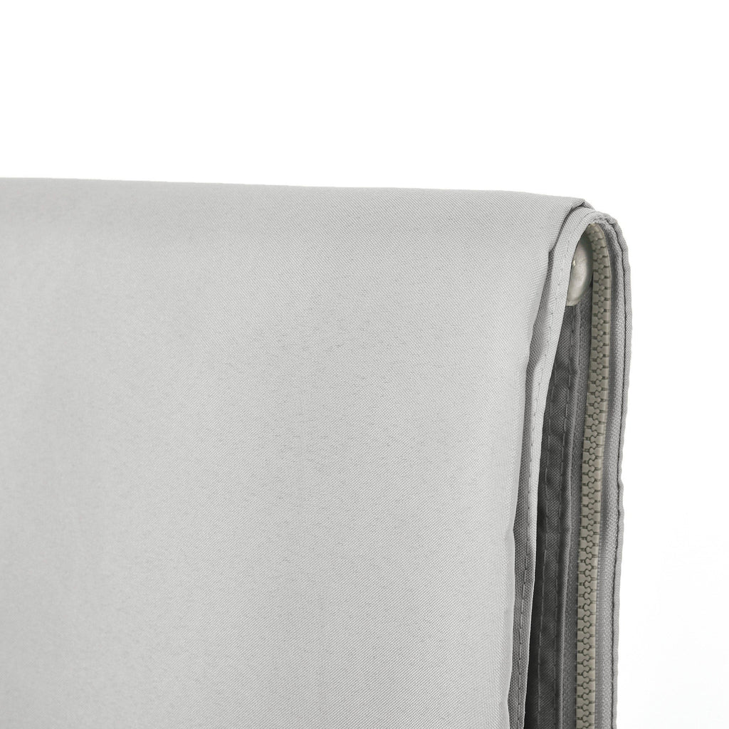 10' x 12' Universal Gazebo Sidewall Set (4 Panels) with Hooks, Light Grey
