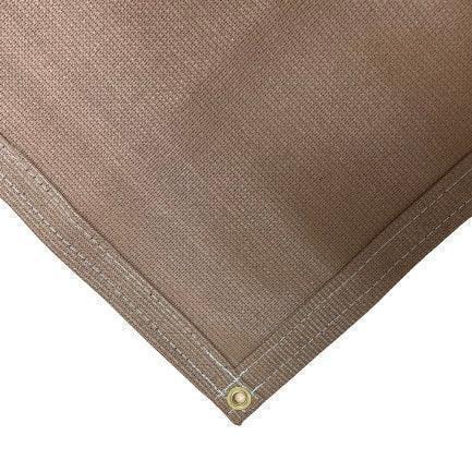 Tan 86% Super Shade Mesh Tarp 8' x 10'