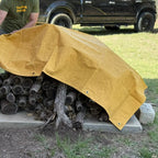 Tan Canvas Tarp 20' x 40'