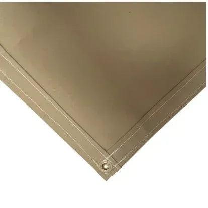 Tan Polyester Waterproof Canvas - 5' x 7'