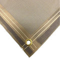 Vinyl Mesh Tarp - Tan - 12' x 16'