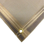 Vinyl Mesh Tarp - Tan - 14' x 20'