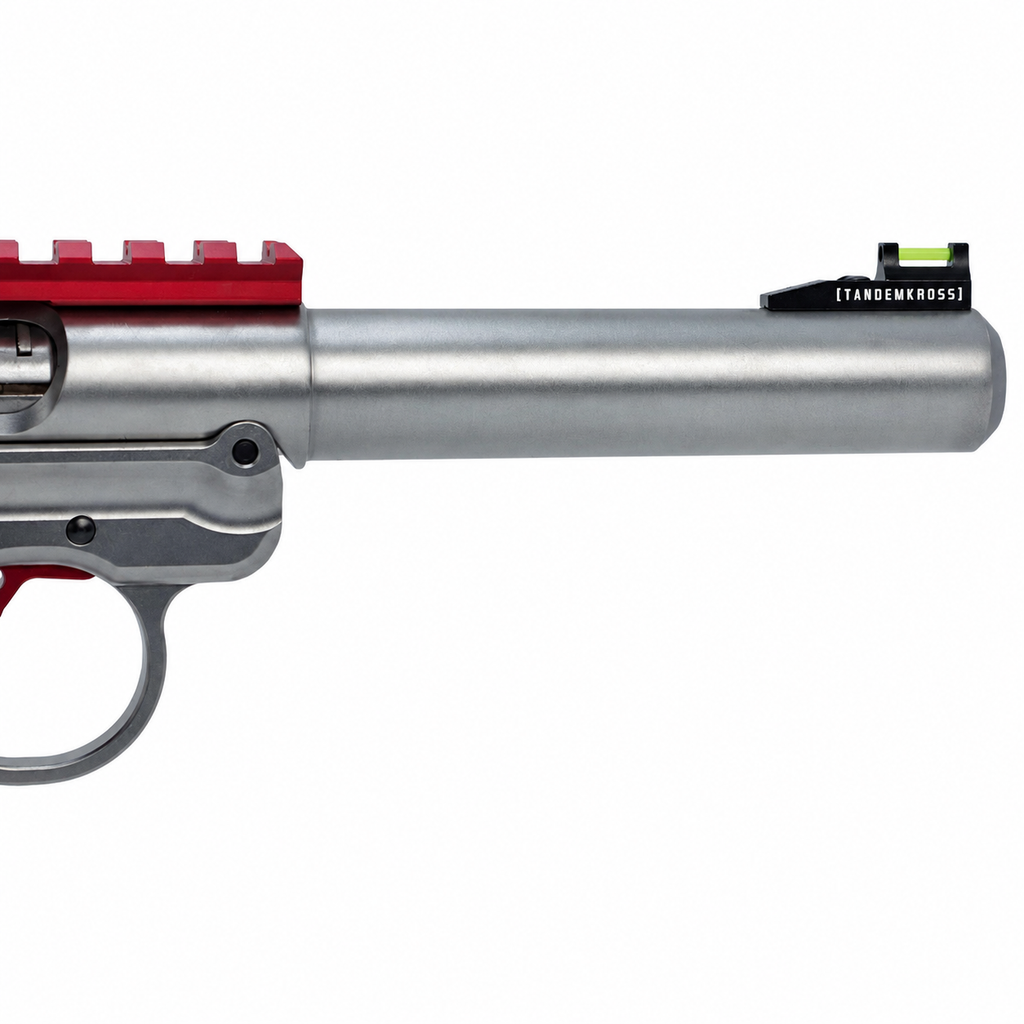 TANDEMKROSS Fiber Optic LITE Front Sight for Ruger Mark III/IV 22/45