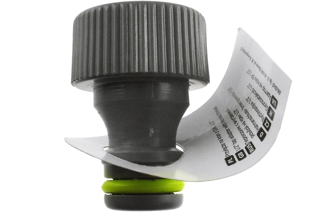 Female Tap Connector 3/4" BSPF Lime
