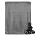 Grey L-Grade Tarpaulin with Bungee Balls (Black)