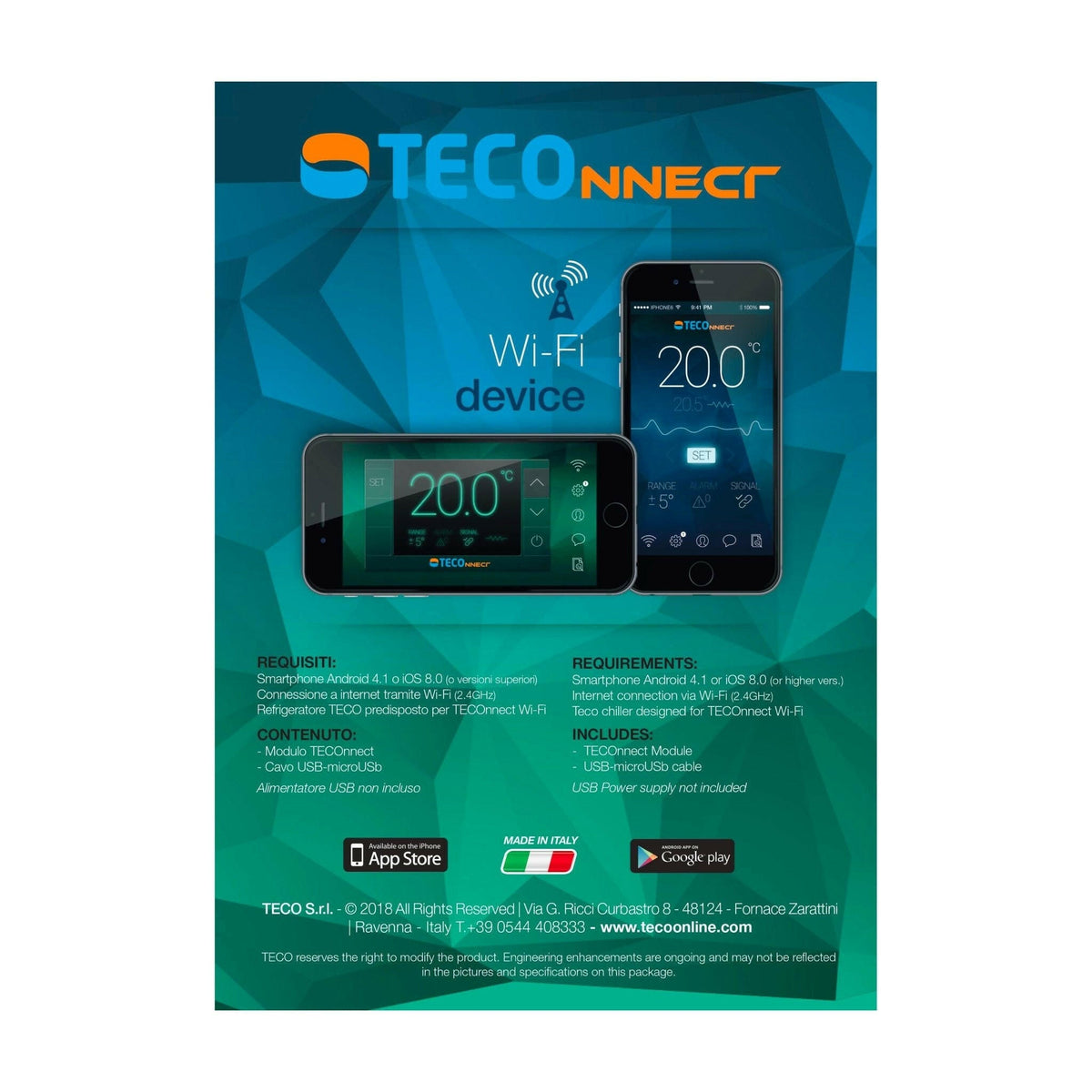 TECO TECOnnect Wifi Controller