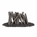 The Outdoor Plus Solid Steel Logs