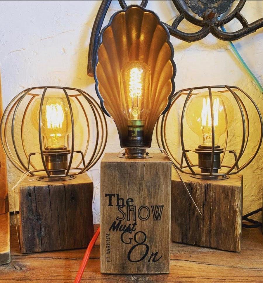 Theatre Footlight Personalised Table Lamp | Unique Stage & Drama Gift UK