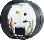 AA Deco 20L Round Glass Aquarium with Built-in LED & Filter