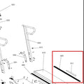 TKR-4000-PT-A09: Right Footboard