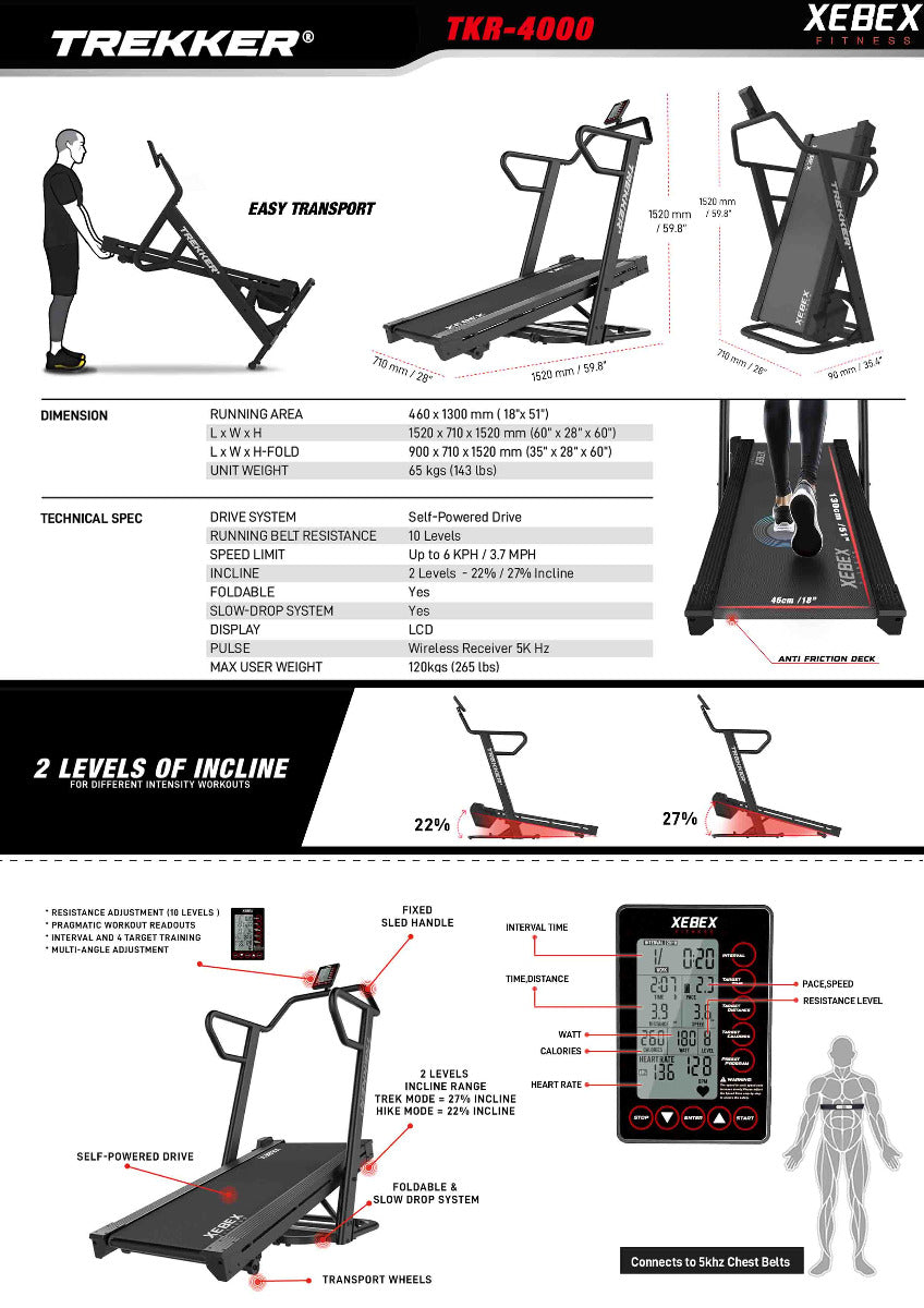 Xebex Trekker 4000