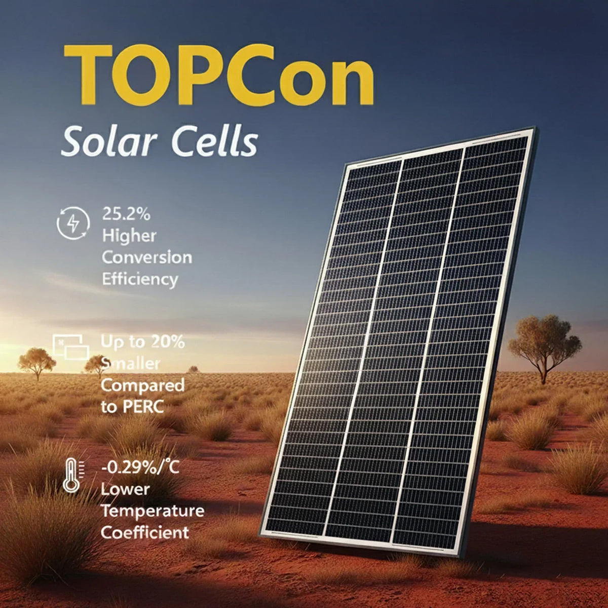 Exotronic 130W Fusion Fixed Solar Panel