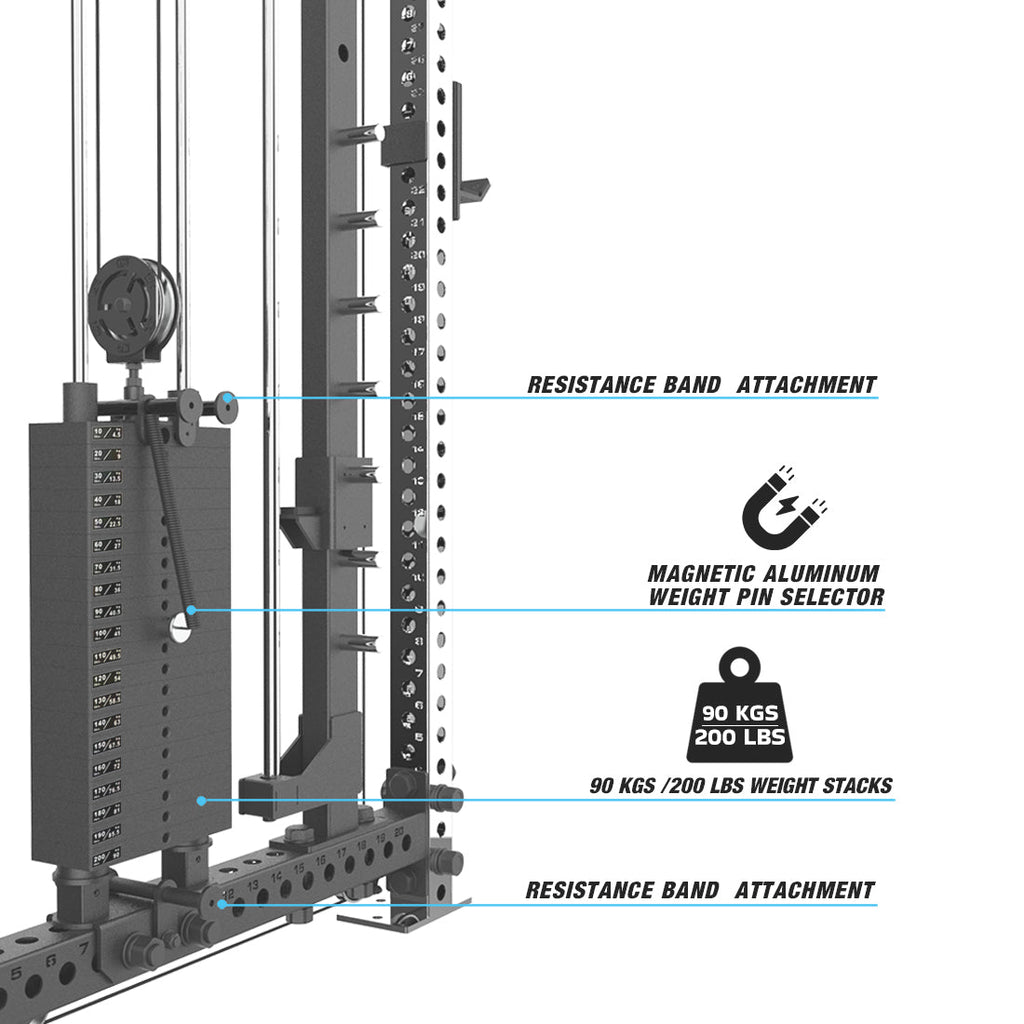 RX3 Tornado Compact Smith Machine Rack