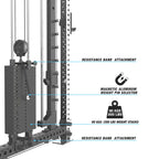 RX3 Tornado Compact Smith Machine Rack
