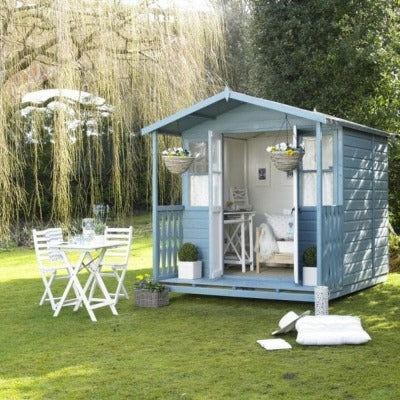 Houghton Shiplap 7ft x 7ft Summerhouse w/ Veranda