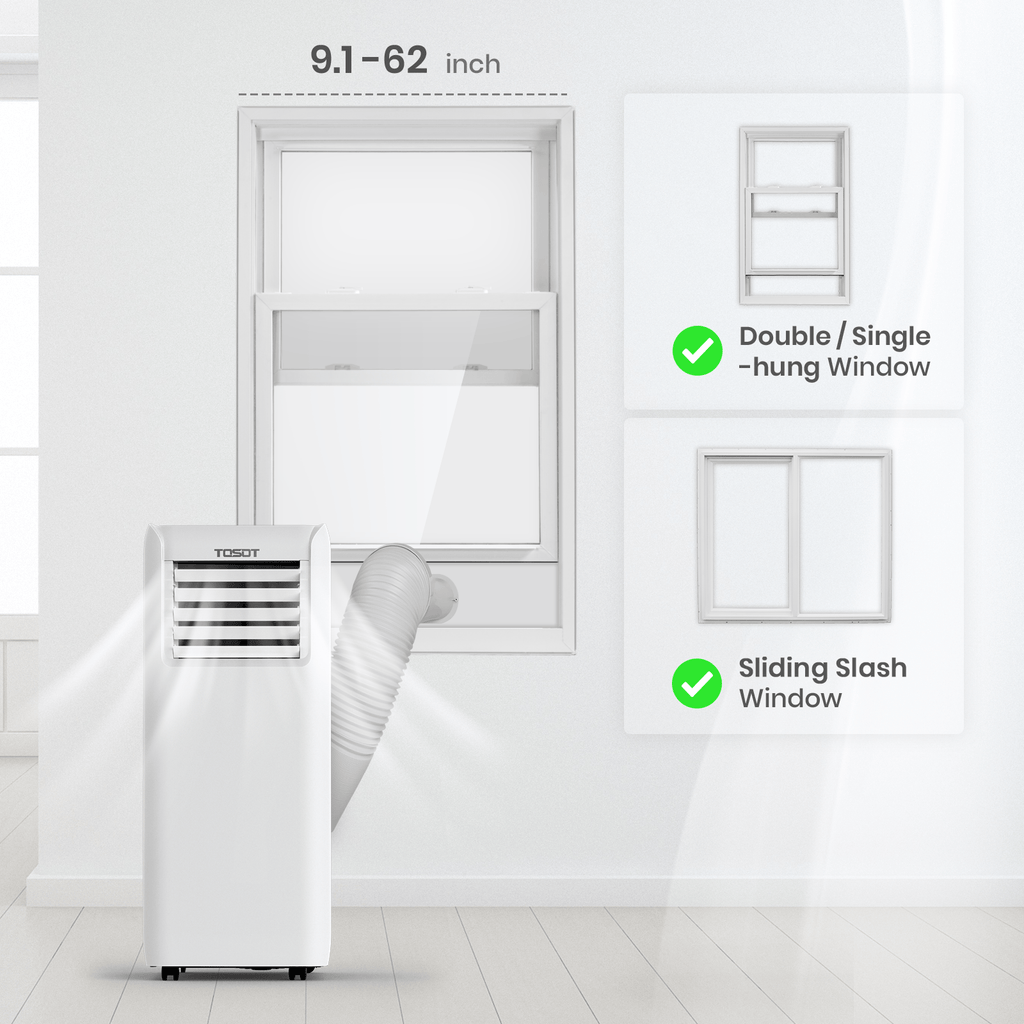 Aovia 9,000 BTU Portable Air Conditioner
