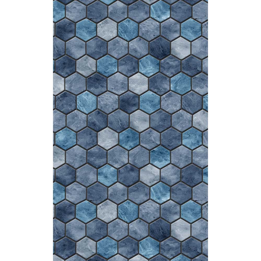 33' Round Travertine Hex 52" Uni-Bead Above Ground Pool Liner